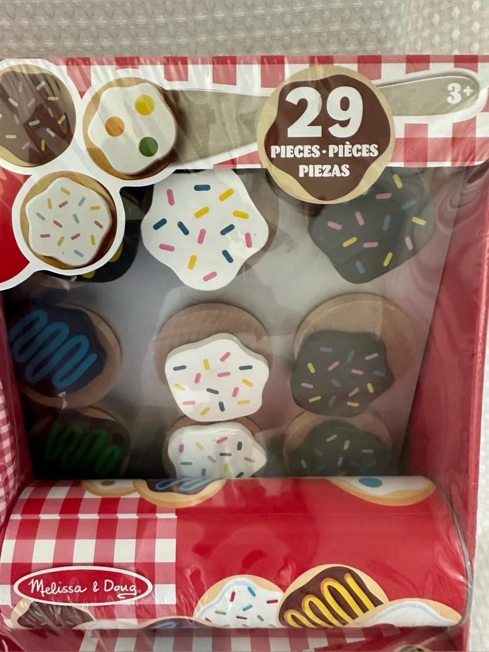 Melissa & Doug Wooden/Velcro stick Cookie Play Set - NEW
